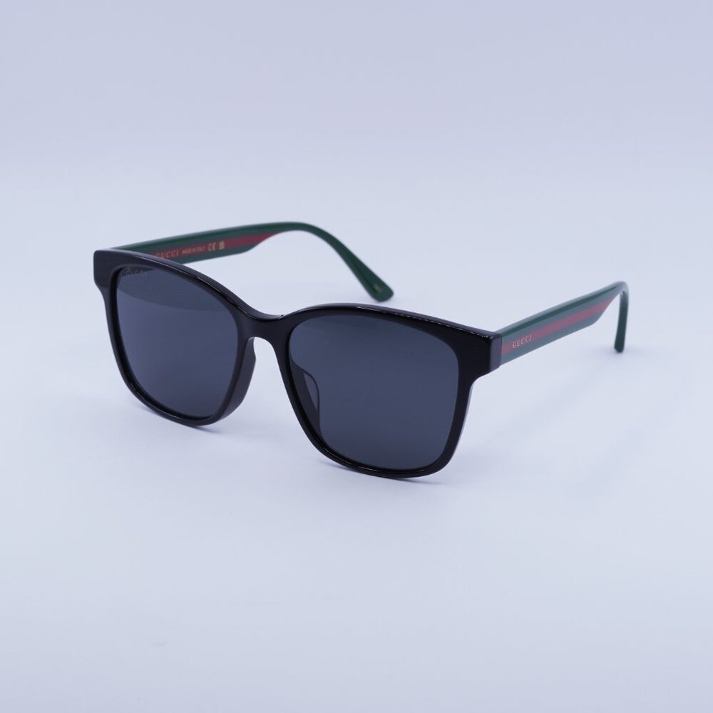 🕶️ New Gucci GG0417SK 001 Sunglasses - Black Frame, Grey Lenses